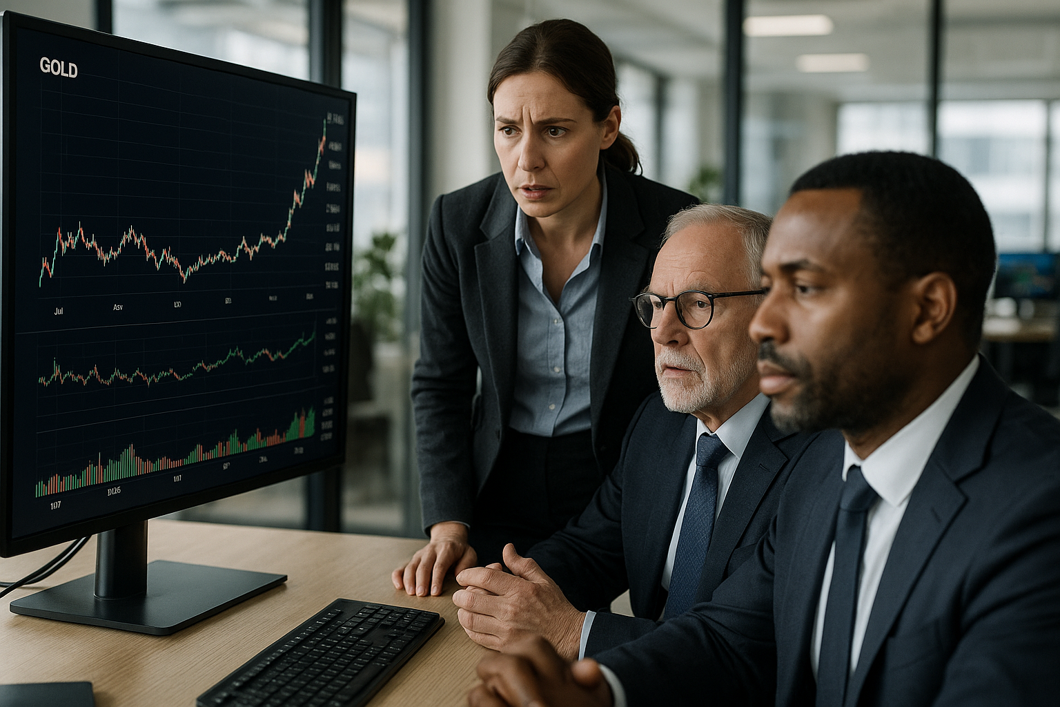 Gold Prices Surge Past $4,100 Amid Global Uncertainty