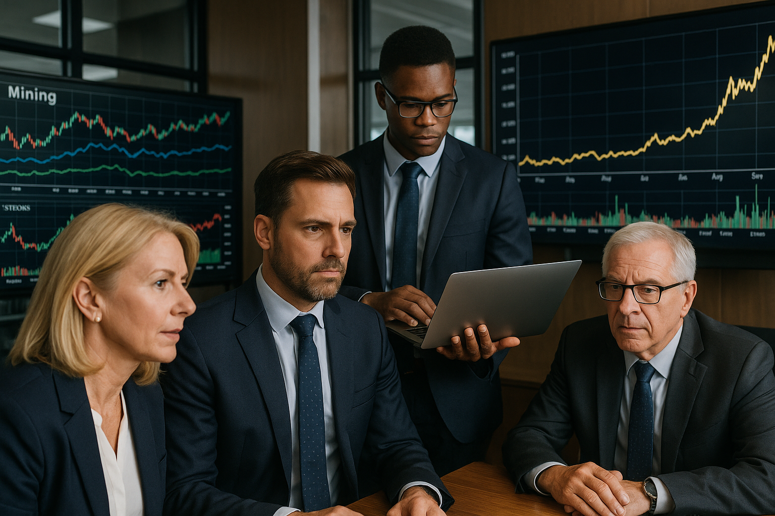 Mining Stocks Outperform as Gold Tests New Highs