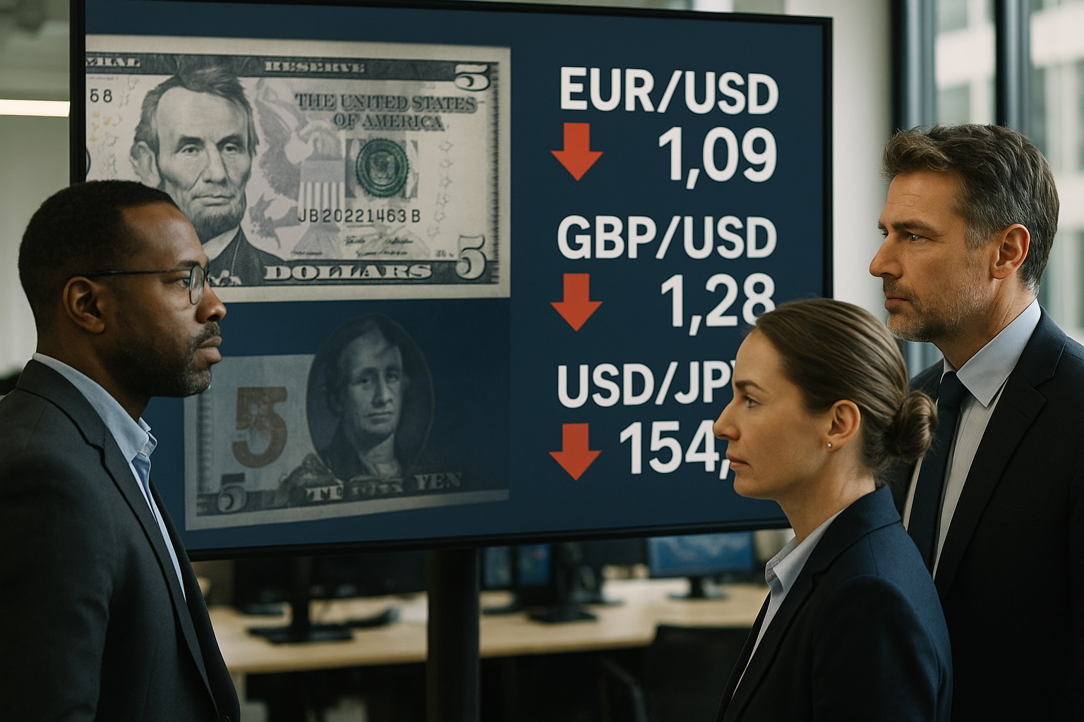 Dollar Weakens Against Major Currencies