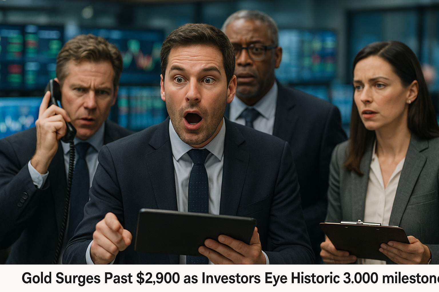 Gold Surges Past $4,900 as Investors Eye Historic $5,000 Milestone