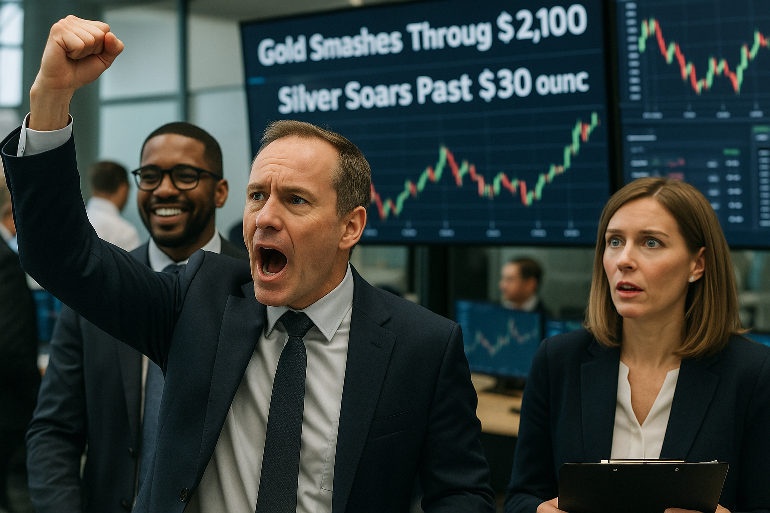 Gold Smashes Through $5,100 as Silver Soars Past $100 Per Ounce