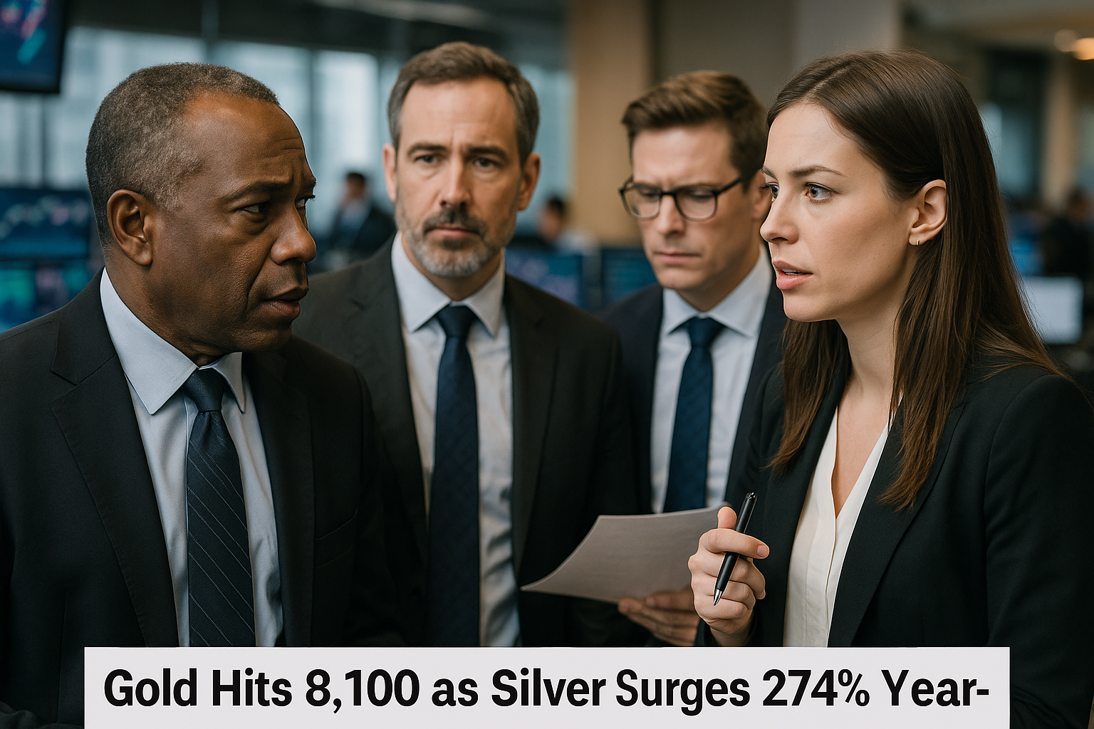 Gold Hits $5,100 as Silver Surges 274% Year-Over-Year