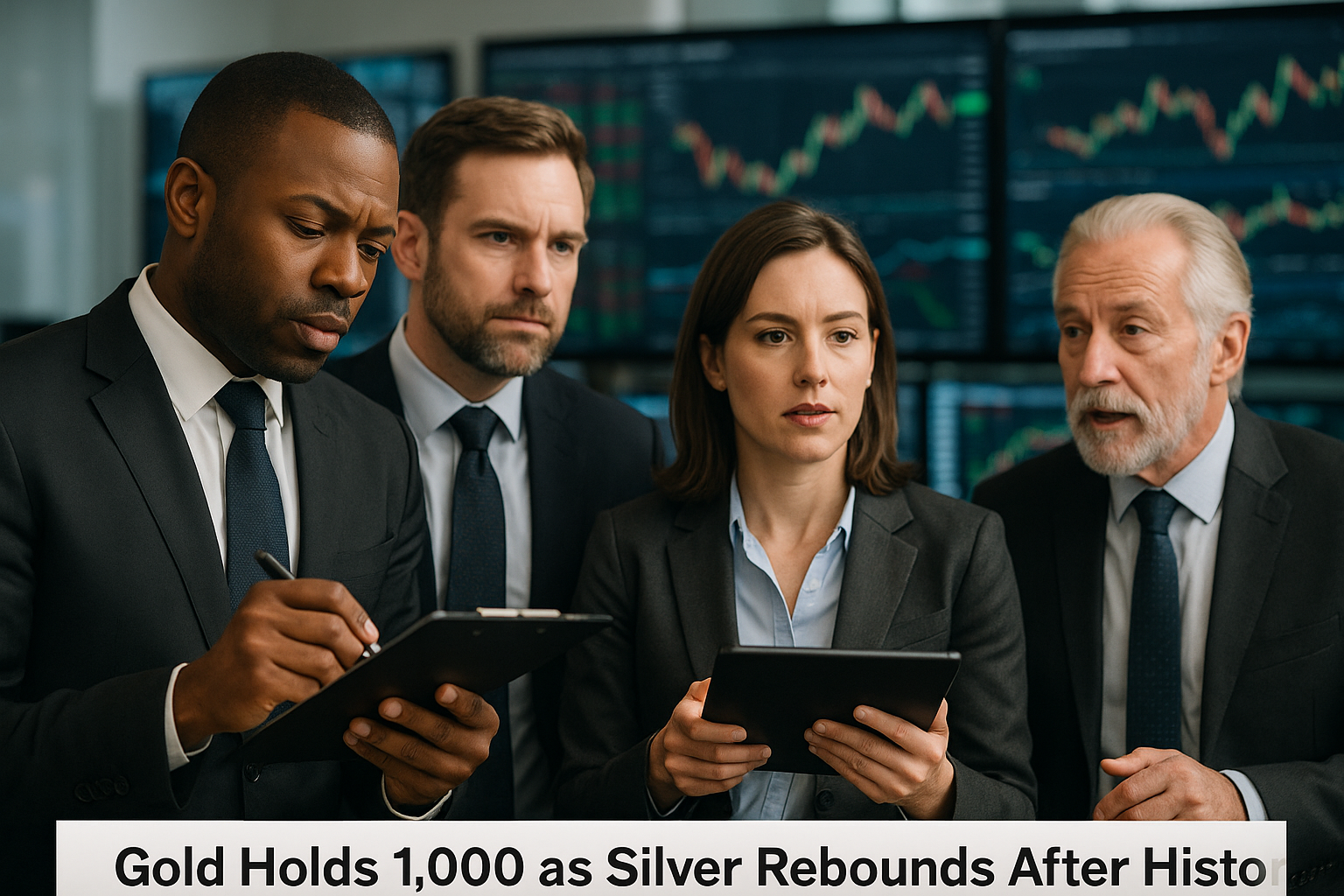 Gold Holds $5,000 as Silver Rebounds After Historic January Crash