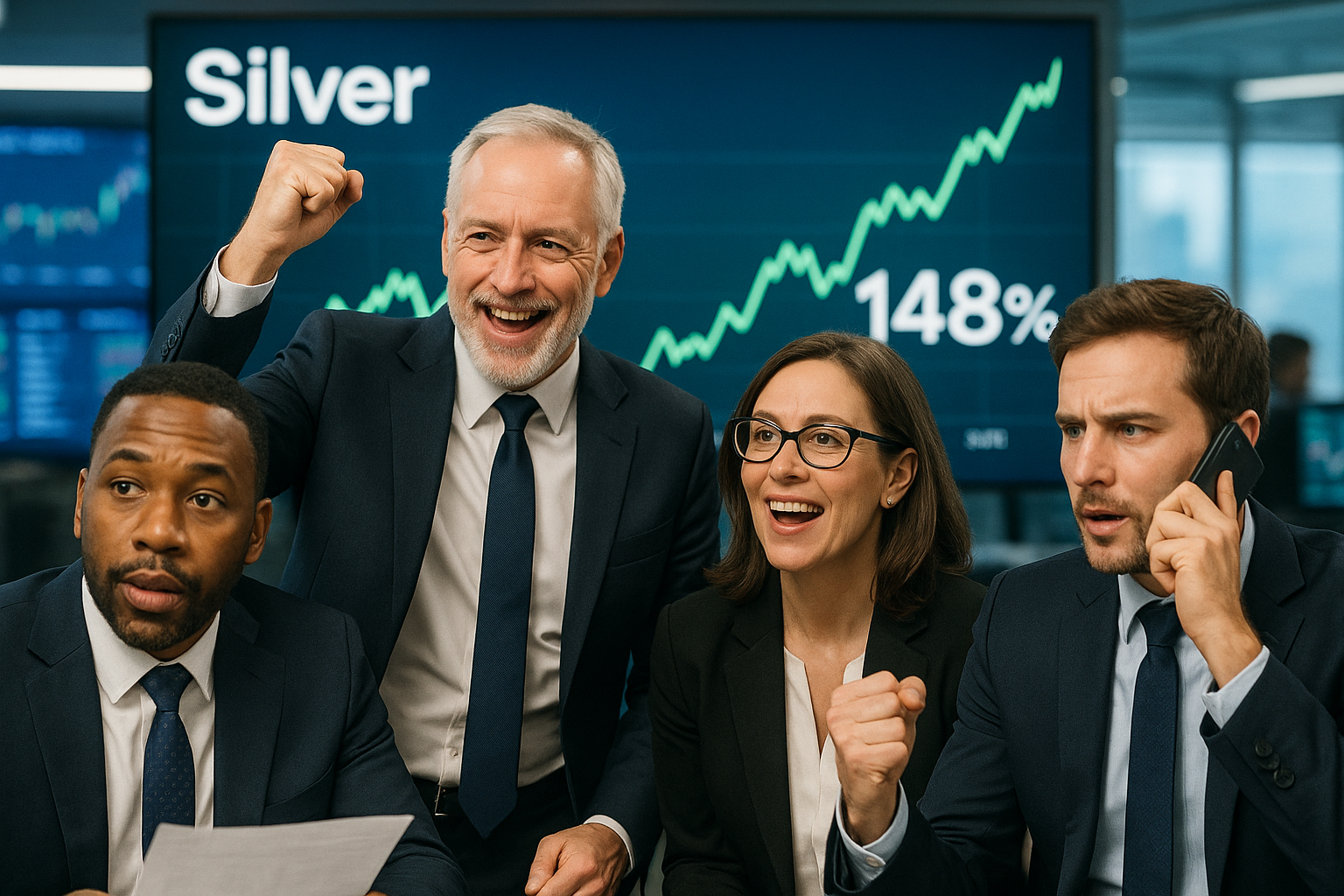 Silver Surges 148% Year-Over-Year as Experts Remain Bullish on Metals