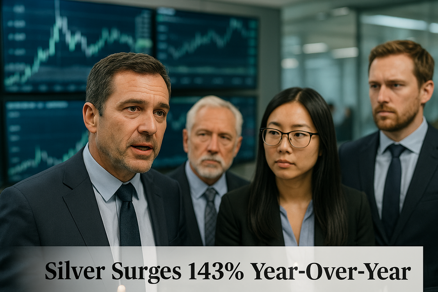 Silver Surges 143% Year-Over-Year as Supply Deficit Enters Sixth Year