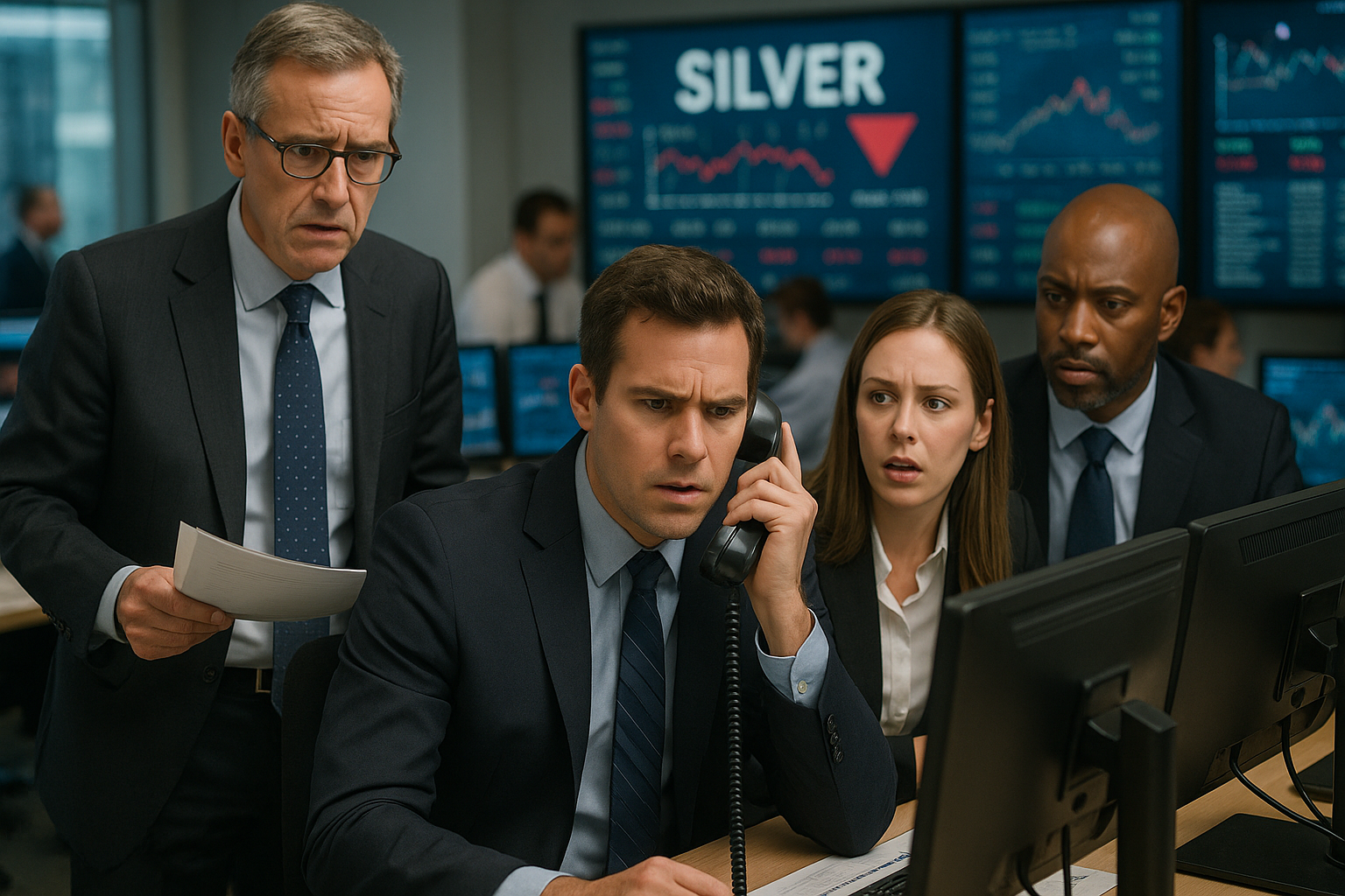 Silver Drops 15% From Highs as Iran Peace Talks Ease Safe-Haven Demand