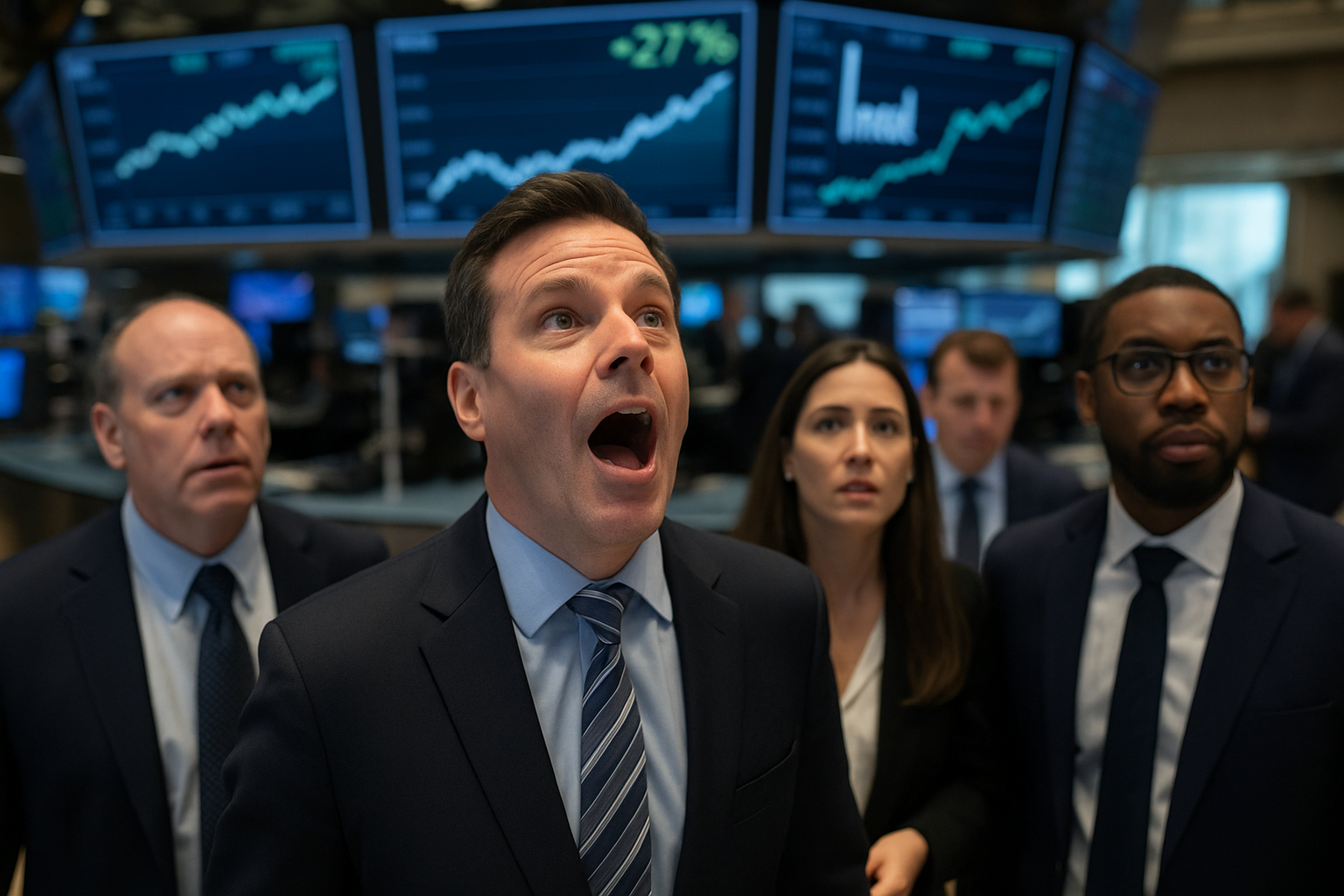 Intel Rockets 27% on Earnings Beat as Semiconductors Lead Rally