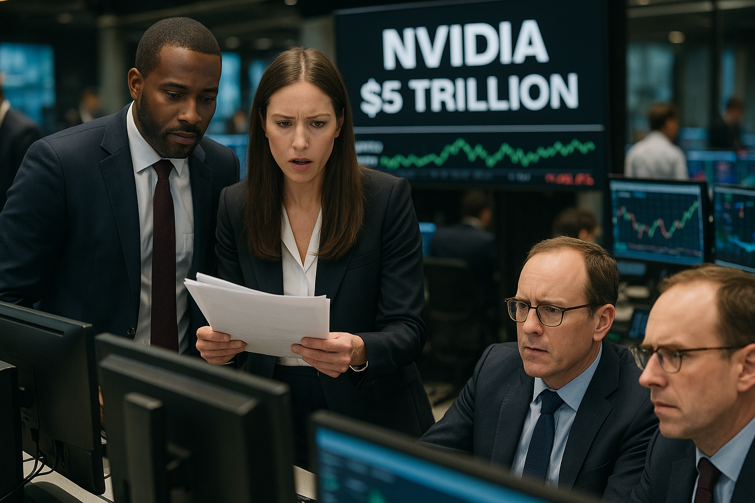 Nvidia Retakes $5 Trillion Crown as Oklo Nuclear Deal Powers Chip Rally