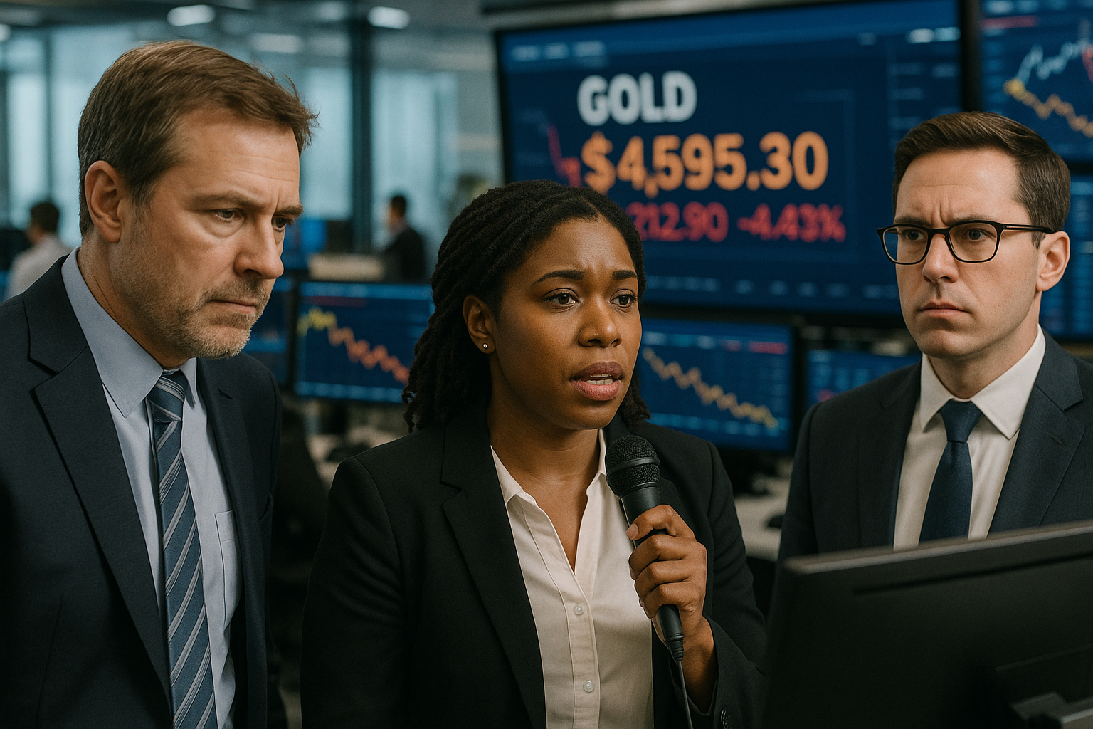 Gold Slips Below $4,600 as Iran Diplomacy and Hawkish Fed Cool Rally