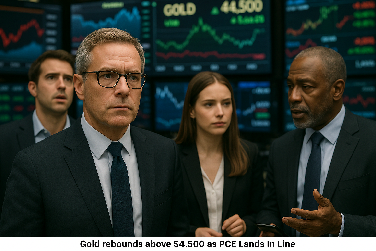 Gold Rebounds Above $4,500 as PCE Lands In Line, Iran Truce Extended