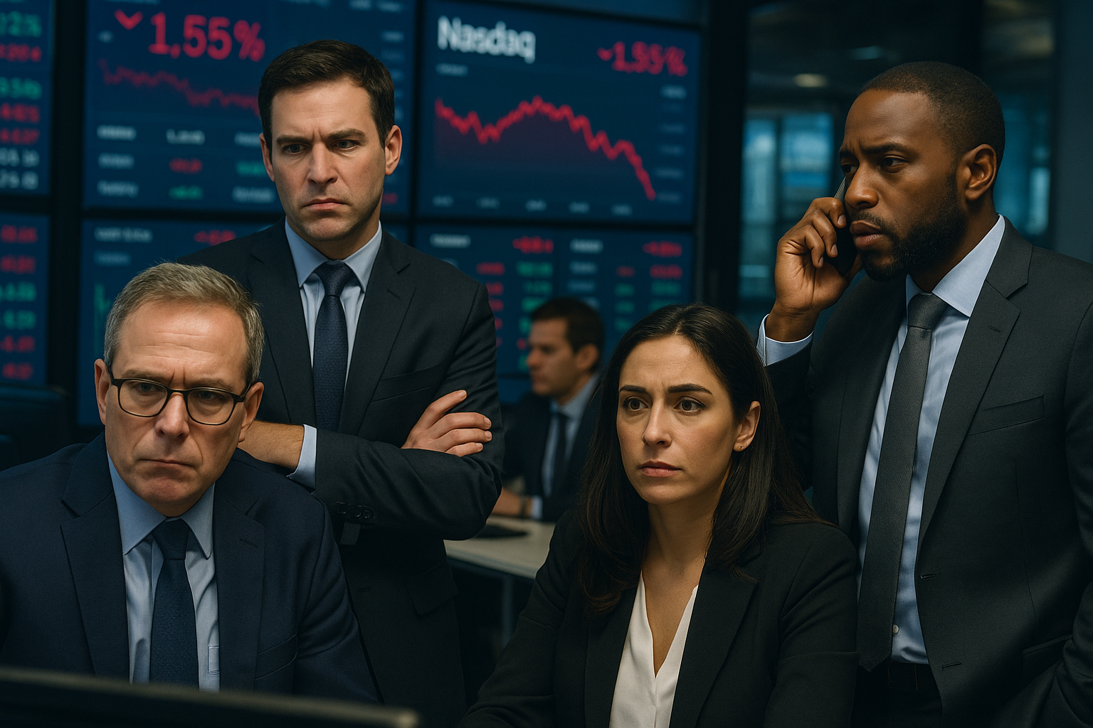 Nasdaq Sinks 1.55% on CPI Eve as Iran Tensions Rattle Wall Street