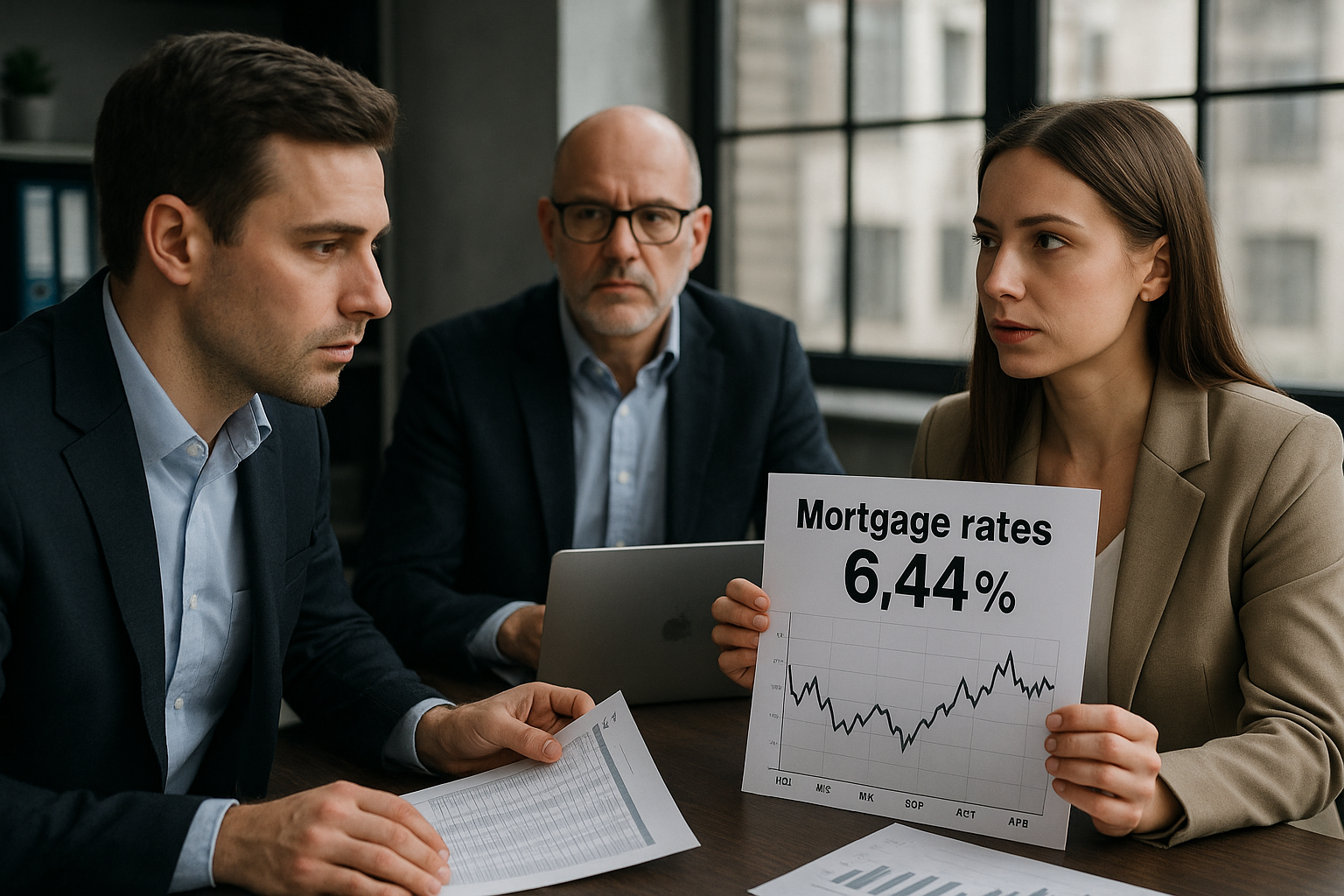 Mortgage Rates Hold Steady at 6.44%: Analyzing Housing Market Crash Risk for Investors